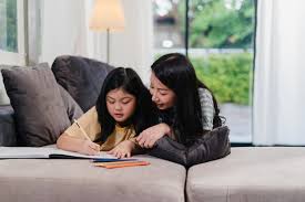 asian schoolgirl step sisters take study break - uwu tofu
